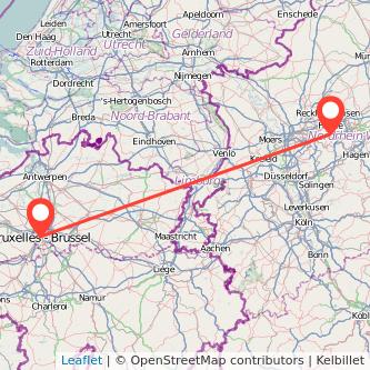 Bochum Brüssel Mitfahrgelegenheit Karte