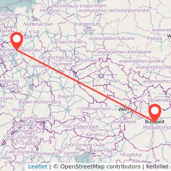 Bochum Budapest Mitfahrgelegenheit Karte