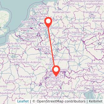 Bochum Luzern Mitfahrgelegenheit Karte