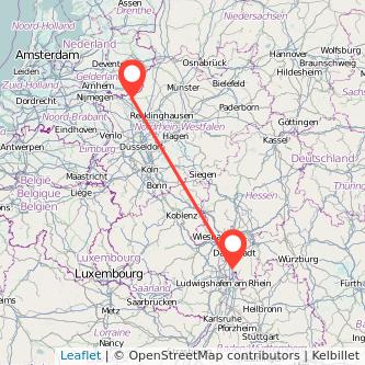 Bocholt Bensheim Mitfahrgelegenheit Karte