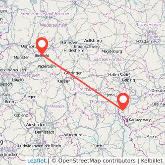 Bielefeld Plauen Mitfahrgelegenheit Karte