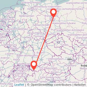 Bernau bei Berlin Ischgl Mitfahrgelegenheit Karte