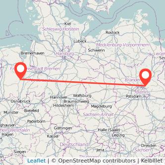 Bernau bei Berlin Cloppenburg Mitfahrgelegenheit Karte