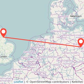 Berlin Grimsby bus map