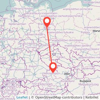 Berlin Linz Mitfahrgelegenheit Karte