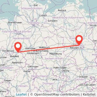 Berlin Bad Oeynhausen Mitfahrgelegenheit Karte