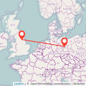 Berlin York train map