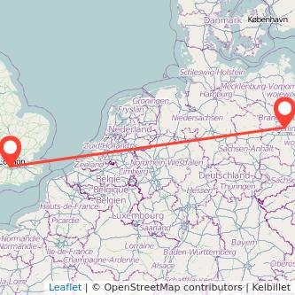 Berlin Sutton train map