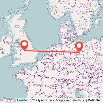 Berlin Stafford train map