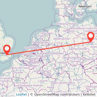 Berlin Sittingbourne train map