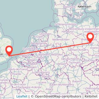 Berlin Ramsgate train map