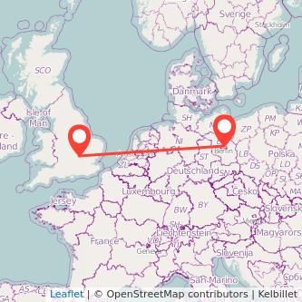 Berlin Leighton Buzzard train map