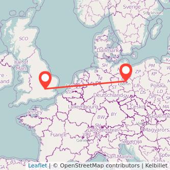 Berlin Hemel Hempstead train map