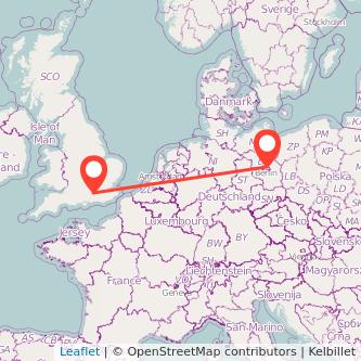 Berlin Guildford bus map