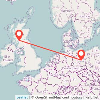 Berlin Greenock train map