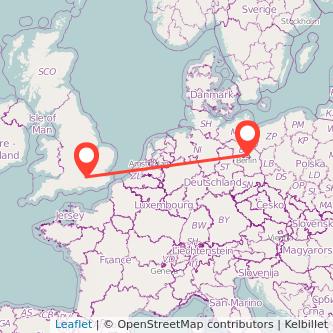 Berlin Camberley train map