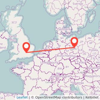 Berlin Beaconsfield train map