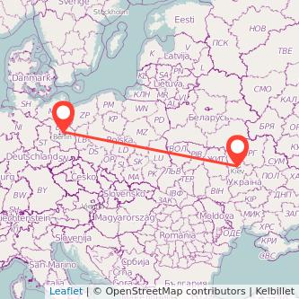 Berlin Kiew Mitfahrgelegenheit Karte