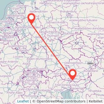 Beckum Villach Mitfahrgelegenheit Karte