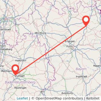 Bayreuth Leonberg Mitfahrgelegenheit Karte