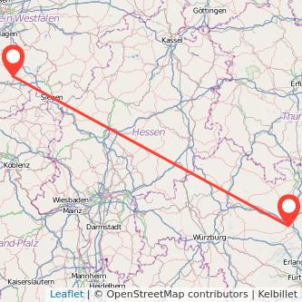 Bamberg Gummersbach Mitfahrgelegenheit Karte