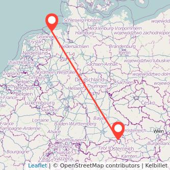 Bad Reichenhall Norddeich Bahn Karte
