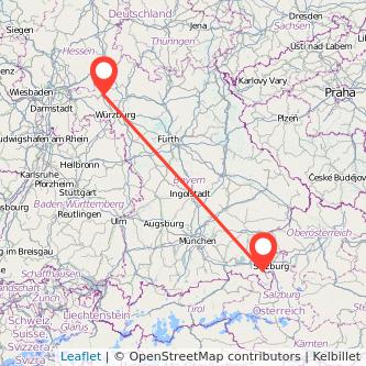 Bad Reichenhall Gemünden Bahn Karte