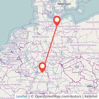 Bad Kleinen Buchen Bahn Karte