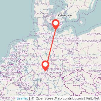 Bad Hersfeld Puttgarden Bahn Karte