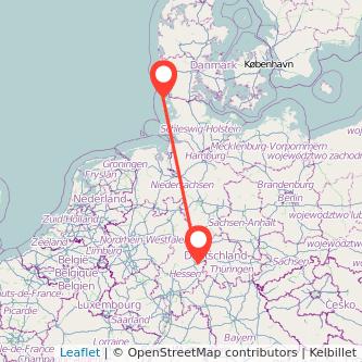 Bad Hersfeld Westerland Bahn Karte