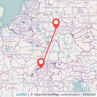 Bad Hersfeld Bern Mitfahrgelegenheit Karte