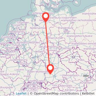 Augsburg Winsen Mitfahrgelegenheit Karte