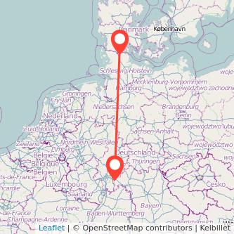 Aschaffenburg Flensburg Mitfahrgelegenheit Karte