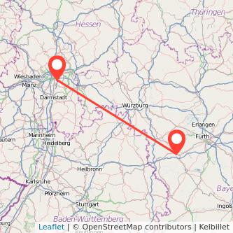 Ansbach Neu Isenburg Mitfahrgelegenheit Karte