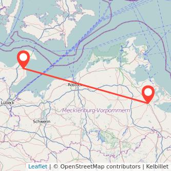 Anklam Heringsdorf Bahn Karte