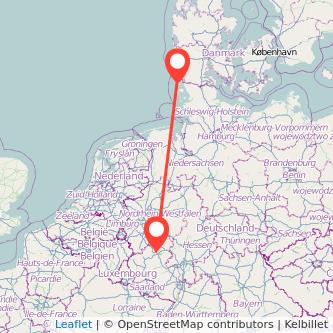 Andernach Westerland Bahn Karte