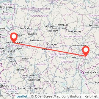 Altenburg Herten Mitfahrgelegenheit Karte