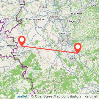 Alsdorf Siegburg Mitfahrgelegenheit Karte