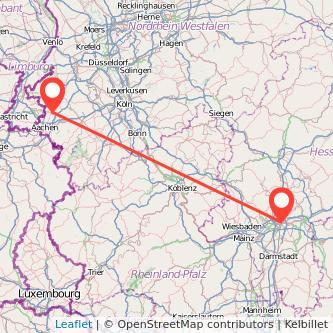 Alsdorf Frankfurt am Main Mitfahrgelegenheit Karte