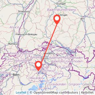 Albstadt Luzern Mitfahrgelegenheit Karte