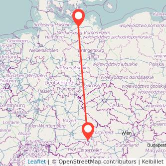 Ainring Rostock Bahn Karte