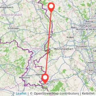 Aachen Weeze Mitfahrgelegenheit Karte