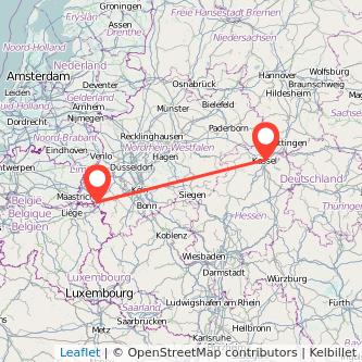 Aachen Kassel Mitfahrgelegenheit Karte