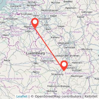 Aachen Baden-Baden Mitfahrgelegenheit Karte