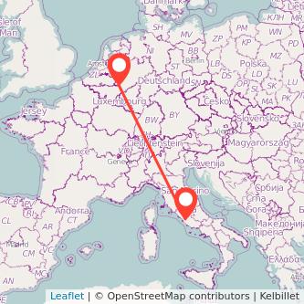 Aachen Rom Mitfahrgelegenheit Karte