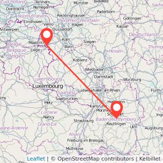 Filderstadt Aachen Mitfahrgelegenheit Karte
