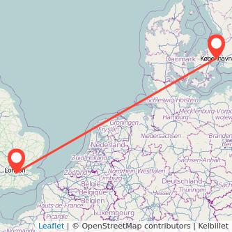 Copenhagen Beckenham train map