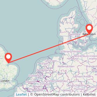 Copenhagen Skegness train map