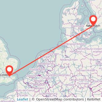 Copenhagen Rochester train map