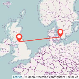 Copenhagen Penrith train map